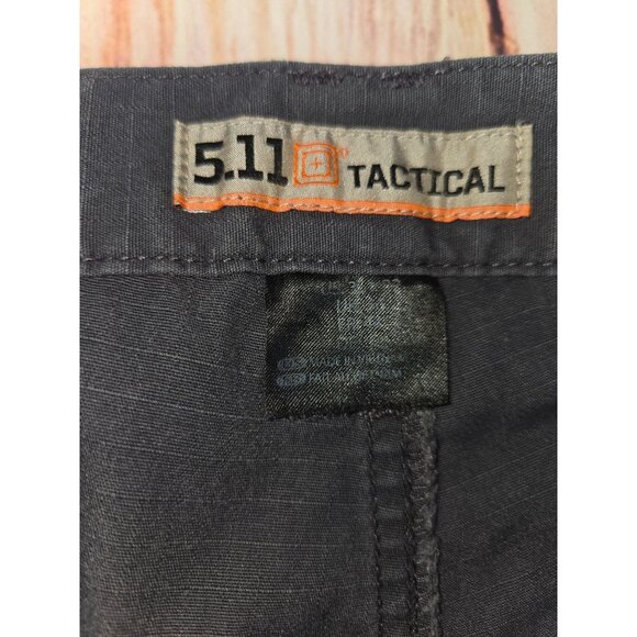 5.11 Tactical Cargo Tactical Pants Men's Black Size 36x31 - Picture 4 of 6